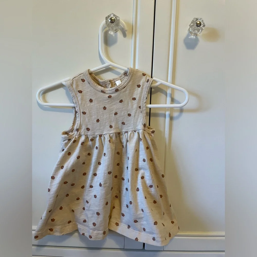 Rylee + Cru Ladybug Layla dress with matching bottoms